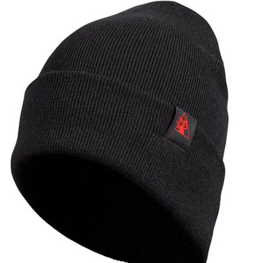 Men Rocky Boots Hats & Caps | Rocky Worksmart Cuffed Beanie Pirate Black