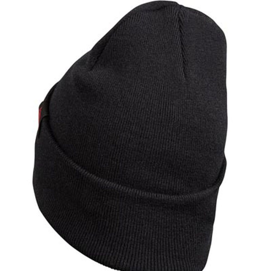 Men Rocky Boots Hats & Caps | Rocky Worksmart Cuffed Beanie Pirate Black