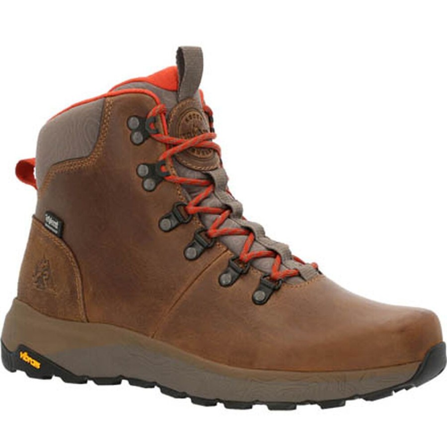 Men Rocky Boots Outdoor | Rocky Summit Elite Event Waterproof Hiking Boot Brown