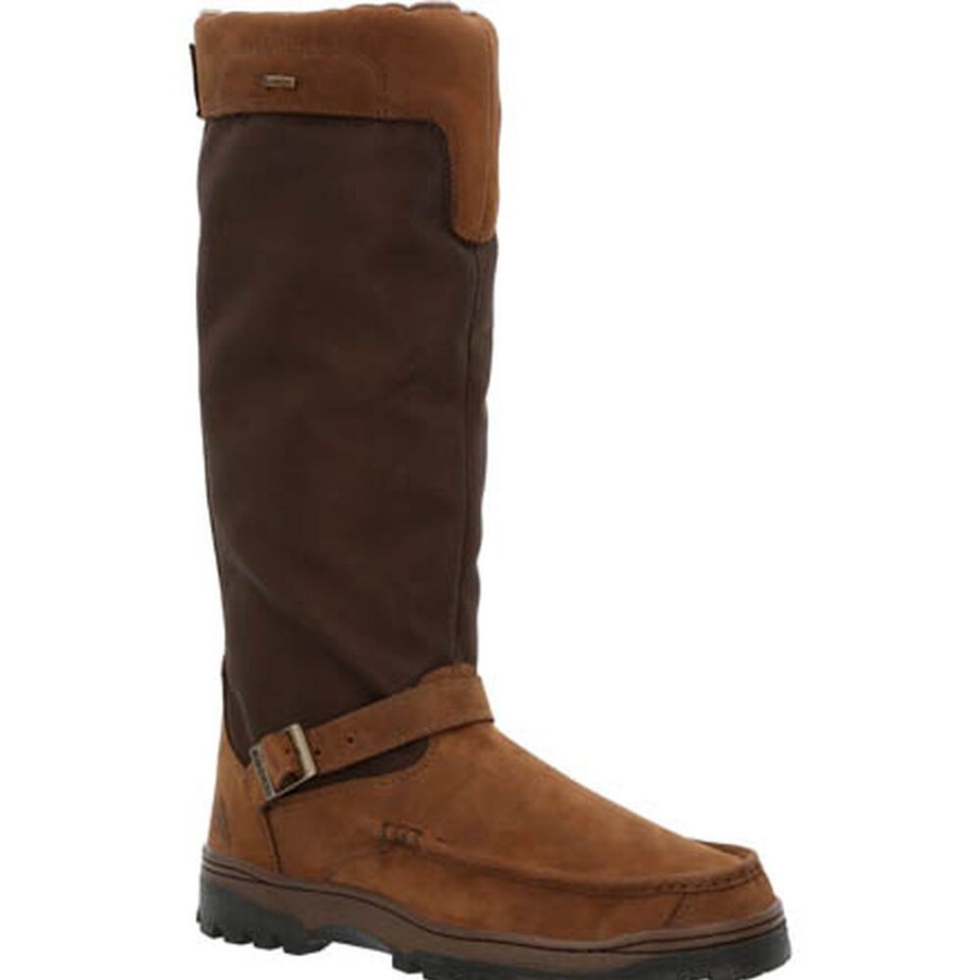 Men Rocky Boots Outdoor | Rocky Outback Gore-Tex® Waterproof Snake Boot Brown