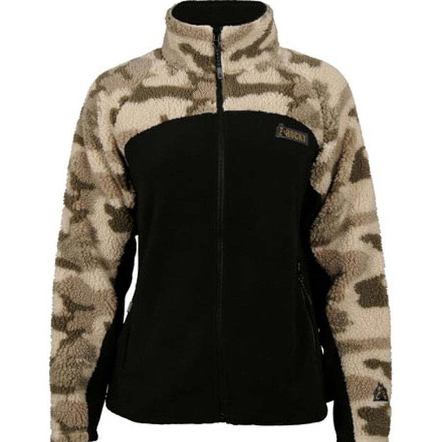 Women Rocky Boots Jackets | Rocky Women'S Full Zip Fleece Jacket Black/Rocky Venator Ww2