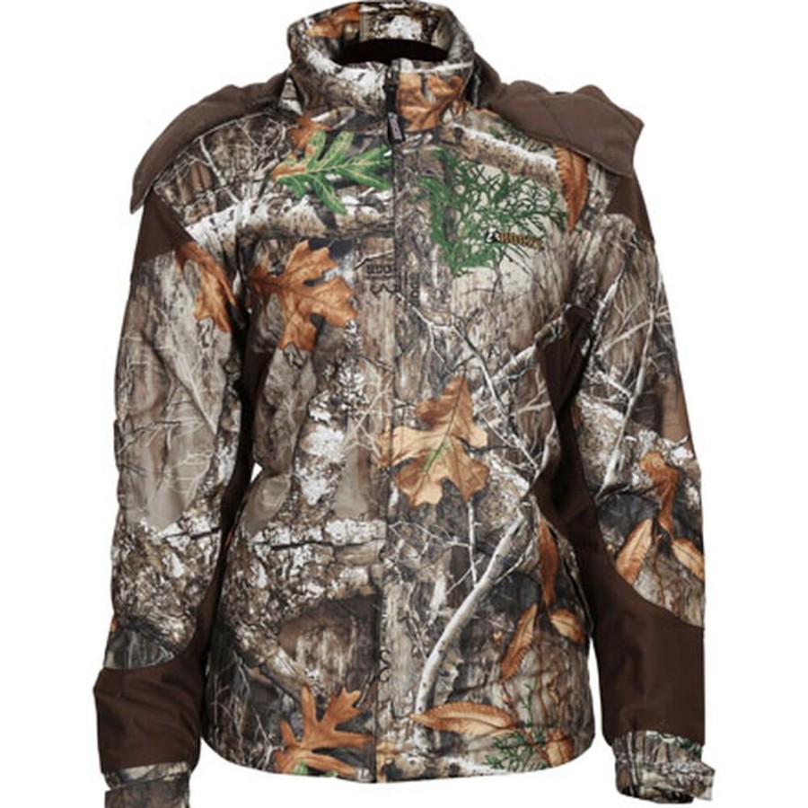 Women Rocky Boots Jackets | Rocky Women'S Prohunter Waterproof Insulated Parka Realtree Edge