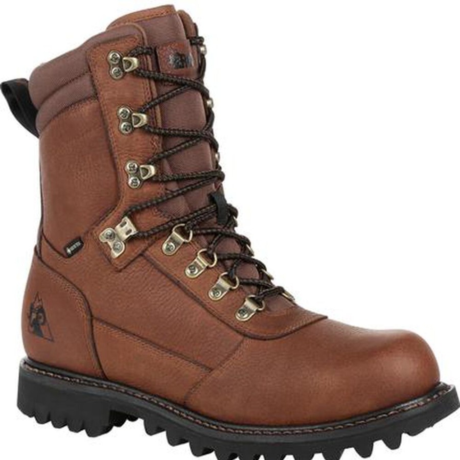 Men Rocky Boots Outdoor | Rocky Ranger Waterproof Outdoor Boot Brown