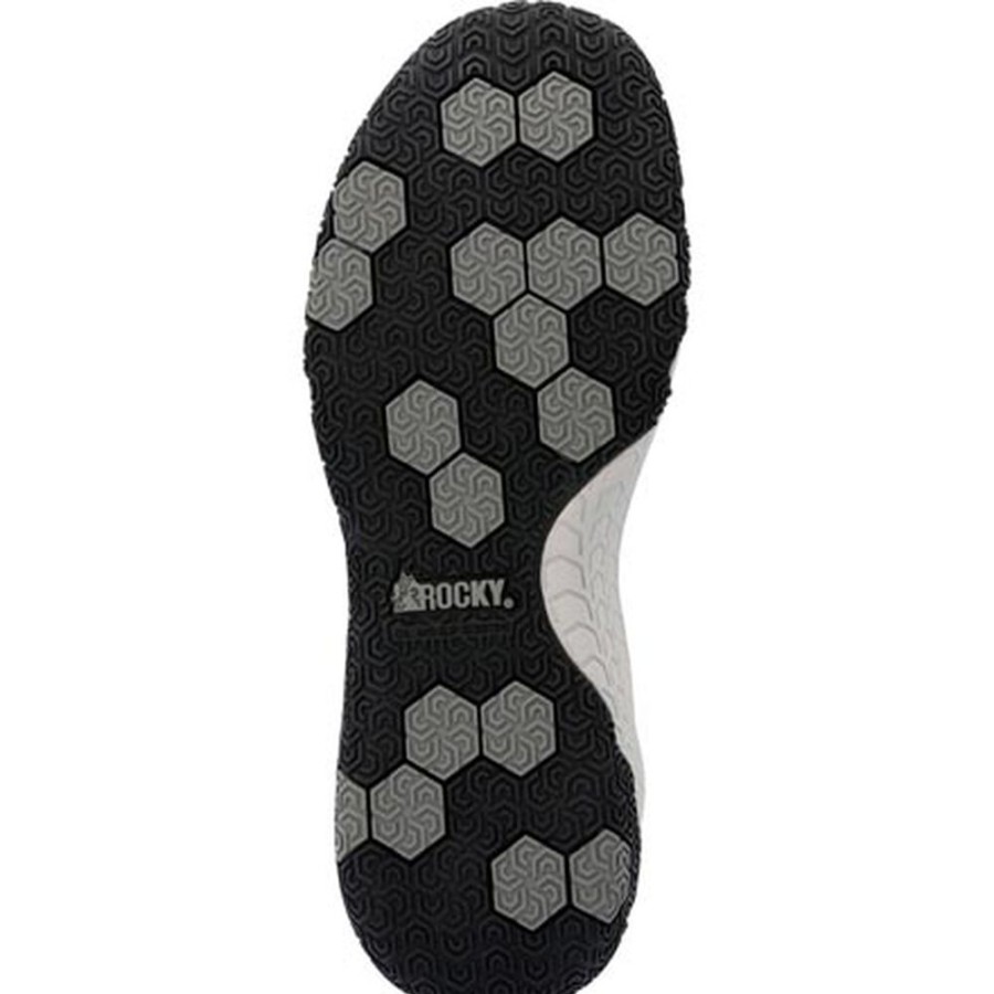 Women Rocky Boots Work | Rocky Women'S Rebound Sr Sport Composite Toe Work Shoe Grey Charcoal