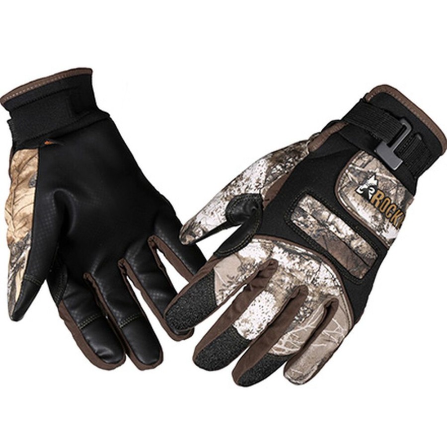 Men Rocky Boots Gloves | Rocky Venator Stratum Waterproof Insulated Gloves Realtree Edge