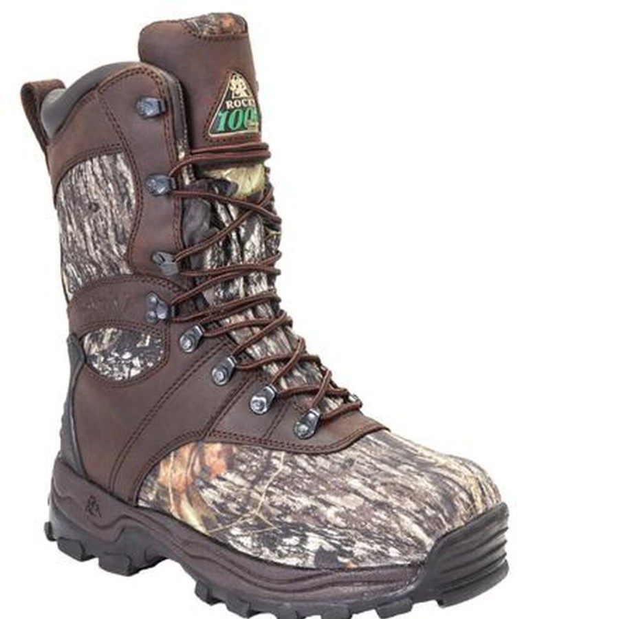 Men Rocky Boots Outdoor | Rocky Sport Utility 1000G Insulated Waterproof Boot Mossy Oak Break Up