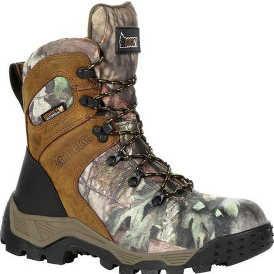 Women Rocky Boots Outdoor | Rocky Sport Pro Women'S 800G Insulated Waterproof Outdoor Boot Mossy Oak Break Up Country