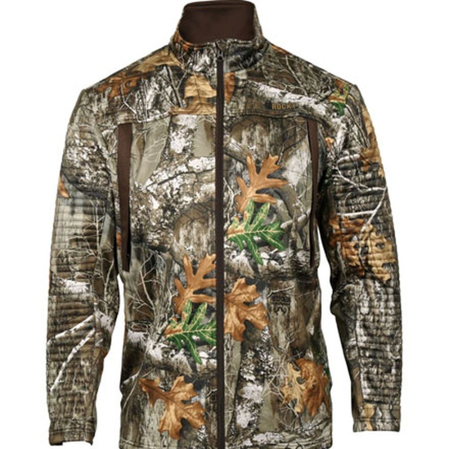 Men Rocky Boots Jackets | Rocky Stratum Outdoor Jacket Realtree Edge