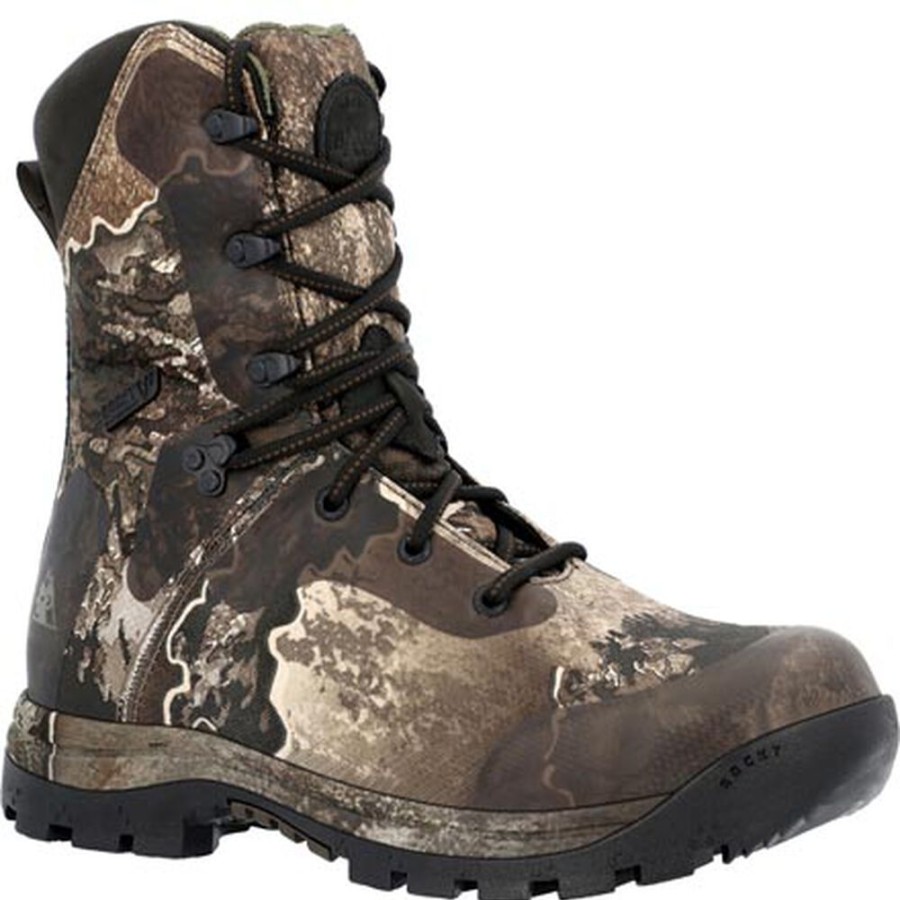 Men Rocky Boots Outdoor | Rocky Lynx 400G Insulated Outdoor Boot Realtree Excape