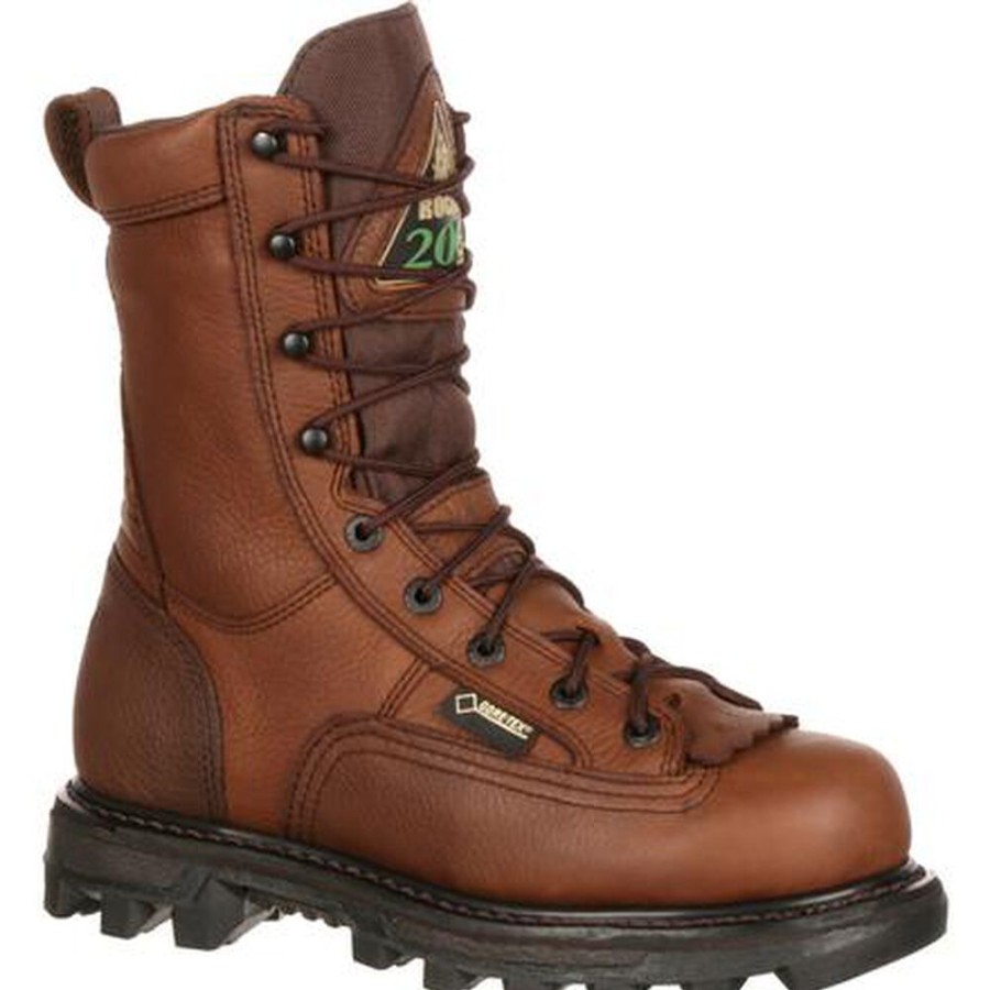 Men Rocky Boots Outdoor | Rocky Bearclaw Gore-Tex® Waterproof 200G Insulated Outdoor Boot Brown