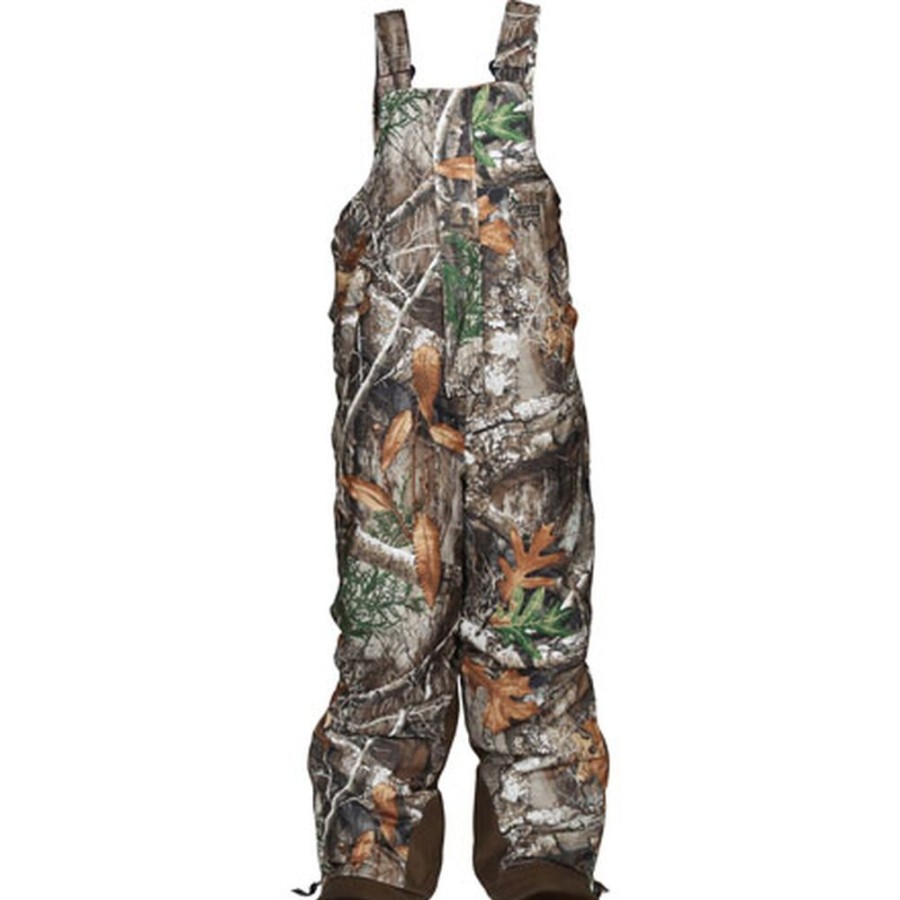 Kids Rocky Boots Pants | Rocky Junior Prohunter Waterproof Insulated Bibs Realtree Edge