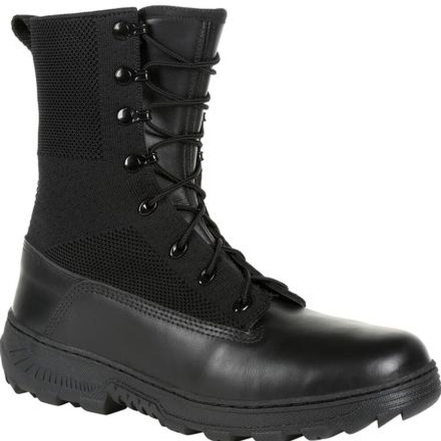 Men Rocky Boots Public Service | Rocky Havoc Public Service Boot Black