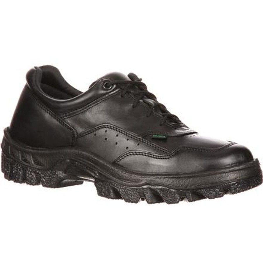 Men Rocky Boots Public Service | Rocky Tmc Postal-Approved Public Service Shoes Black