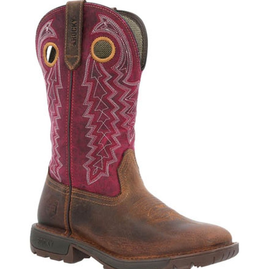 Women Rocky Boots Western | Rocky Legacy 32 Women'S Western Boot Brown