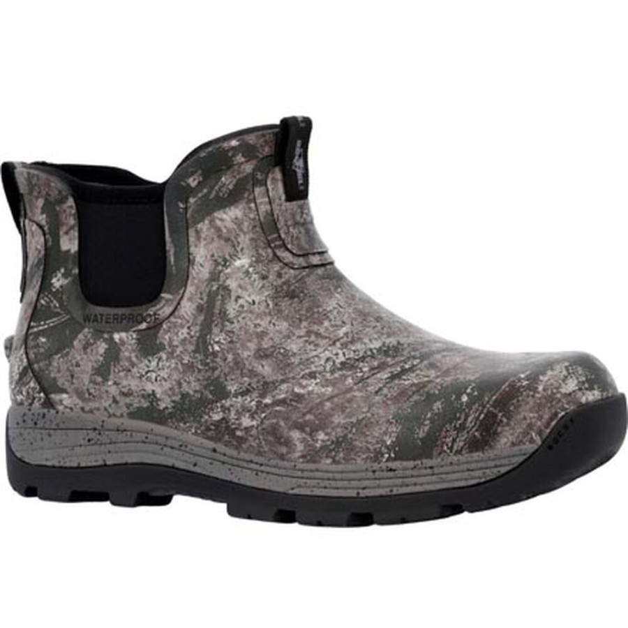 Men Rocky Boots Outdoor | Rocky Stryker ™ 5" Waterproof Pull-On Boot Realtree Aspect