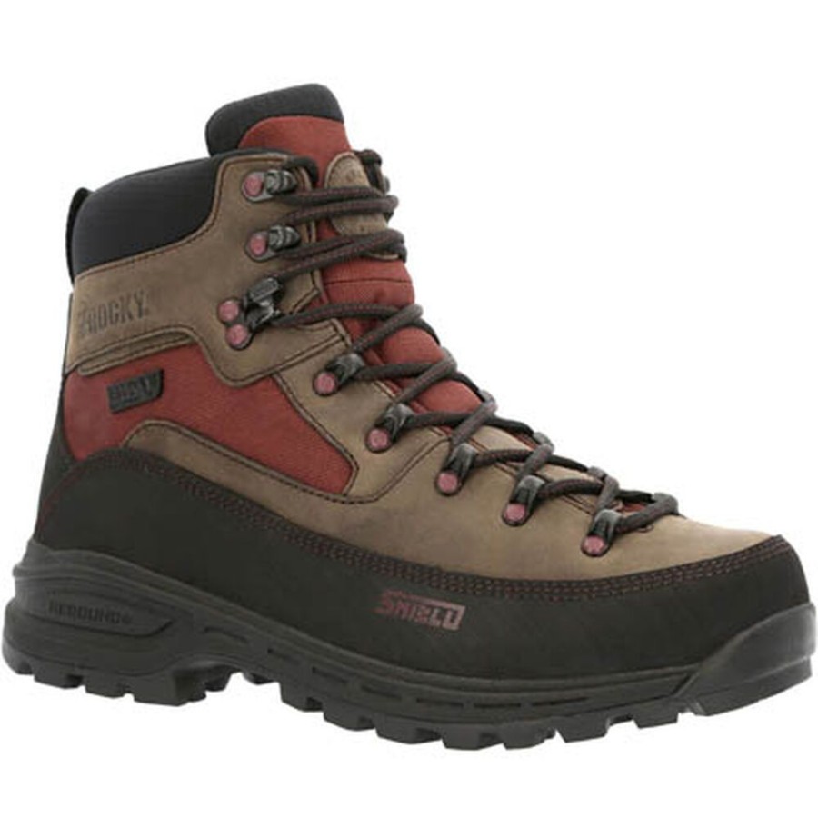 Men Rocky Boots Outdoor | Rocky Mtn Stalker Pro Waterproof Mountain Boot Black Grey