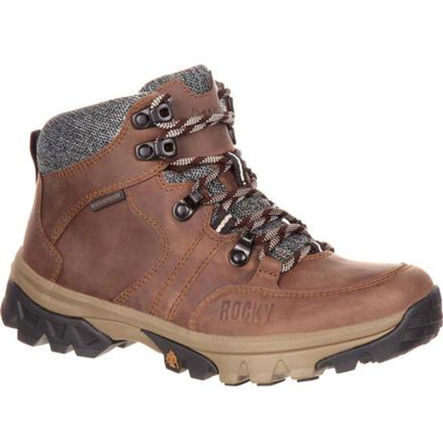 Women Rocky Boots Outdoor | Rocky Endeavor Point Women'S Waterproof Outdoor Boot Brown