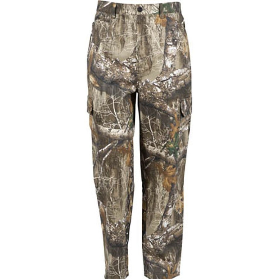 Men Rocky Boots Outdoor | Rocky Prohunter Twill Cargo Pant Realtree Edge