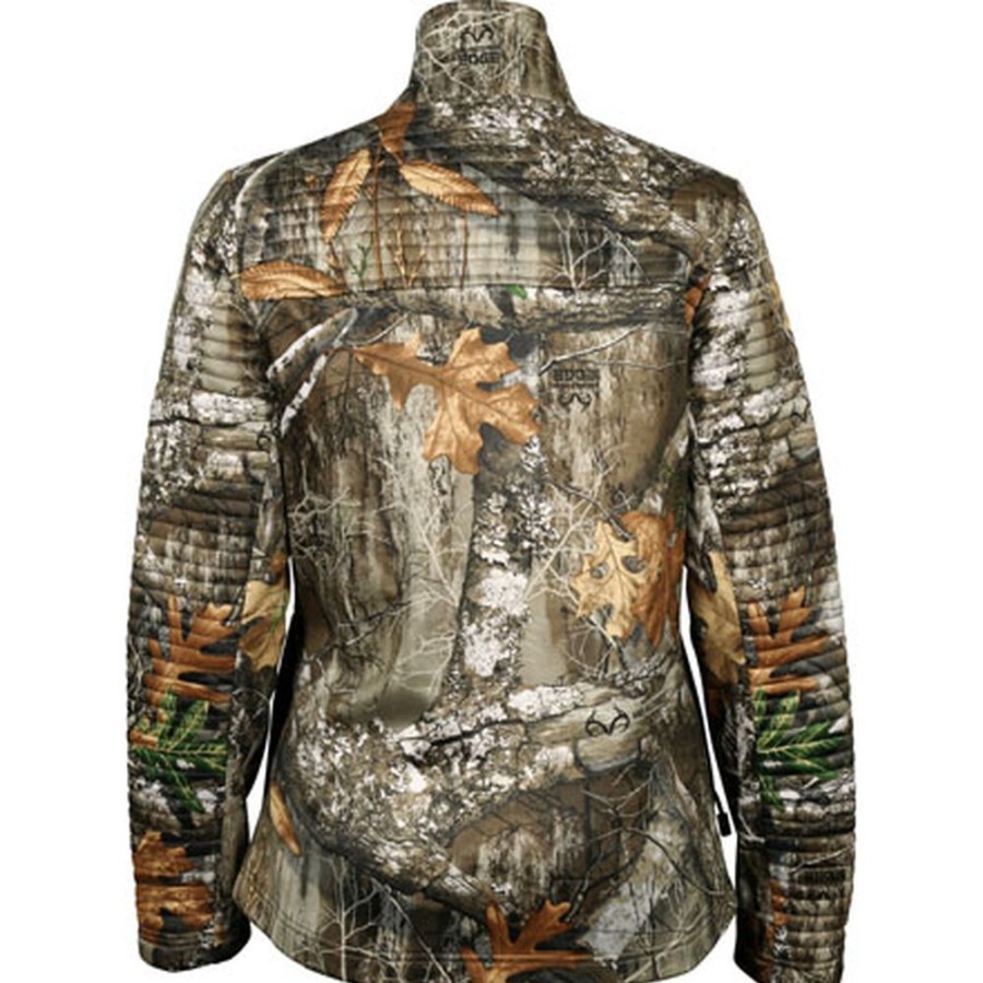 Women Rocky Boots Jackets | Rocky Stratum Women'S Outdoor Jacket Realtree Edge