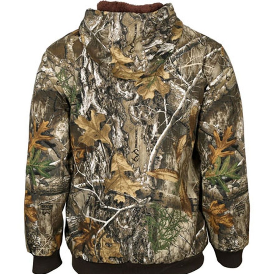 Men Rocky Boots Jackets | Rocky Prohunter Chore Coat Realtree Edge