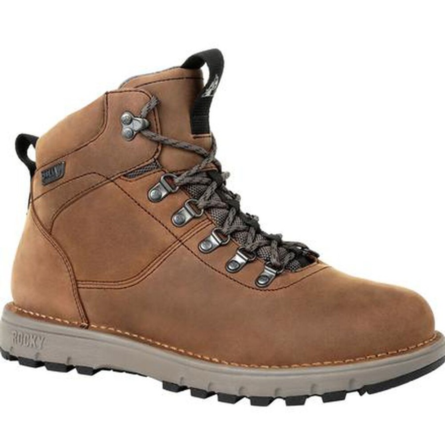 Men Rocky Boots Outdoor | Rocky Legacy 32 Waterproof Hiking Boot Brown