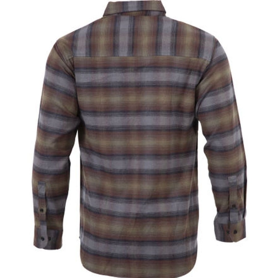 Men Rocky Boots Outdoor | Rocky Rugged Cotton Flannel Shirt Moss